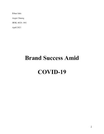 Brand Success Amid COVID-19 thumbnail