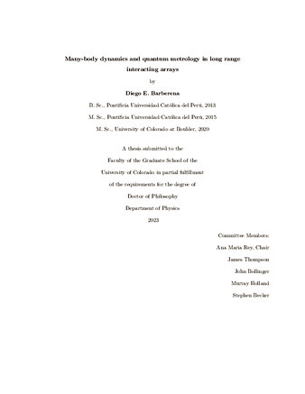 quantum physics dissertation