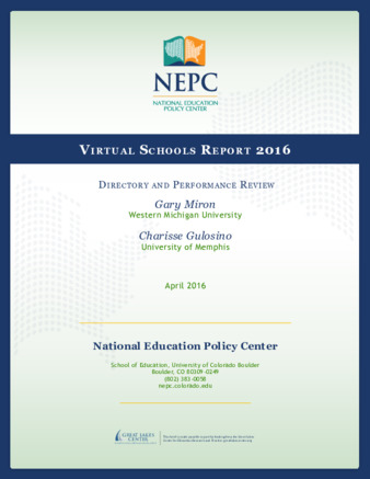 Virtual Schools Report 2016: Directory and Performance Review thumbnail